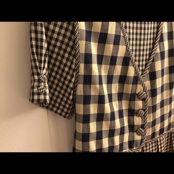 ♥︎ Ankle-Length Dress Tie-Back Dress sz14 Large - Picture 6 of 8